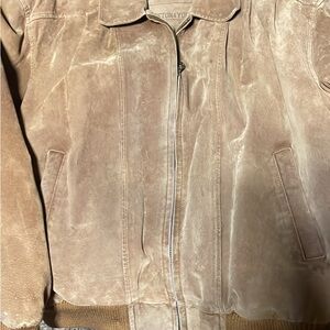 Preston & York Light Brown Bomber Jacket